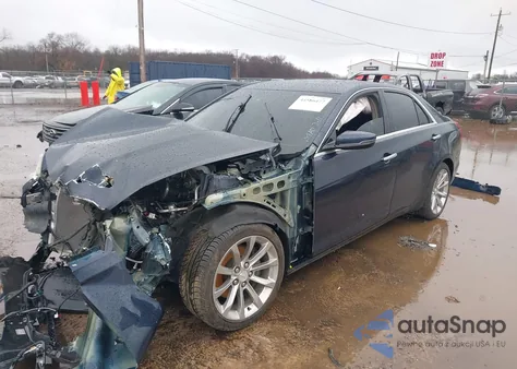 2018 Cadillac Cts Luxury из США, поврежденный, VIN 1G6AX5SX5J0163156